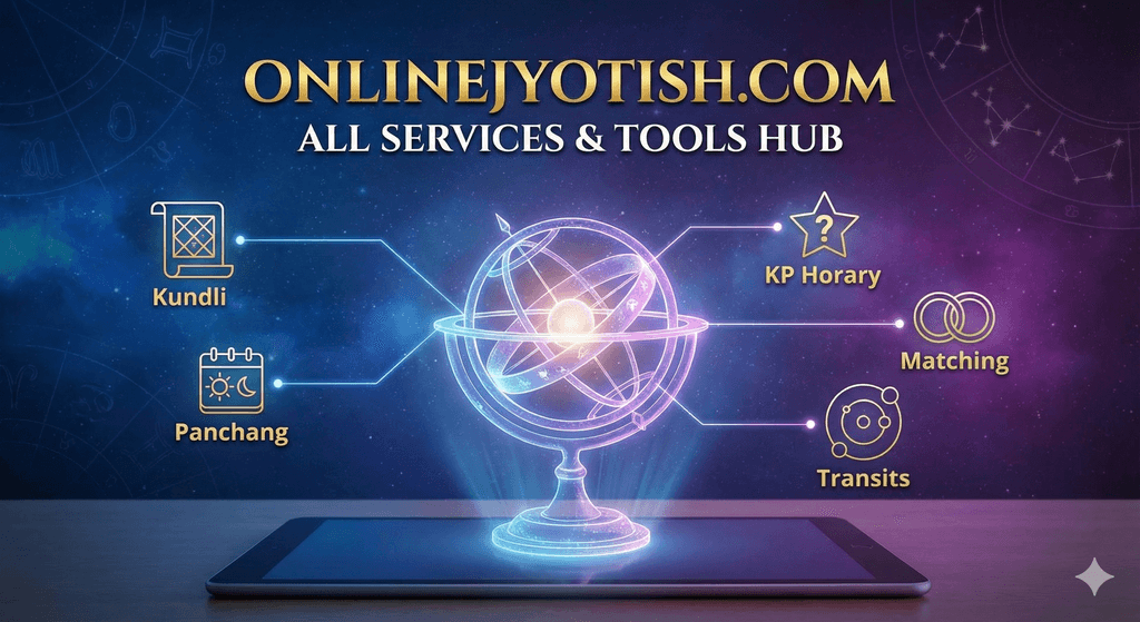All Free Astrology Tools & Services (Kundli, Panchang, KP, Matching)