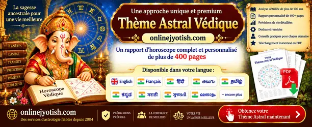Premium Vedic Horoscope - instant PDF delivery