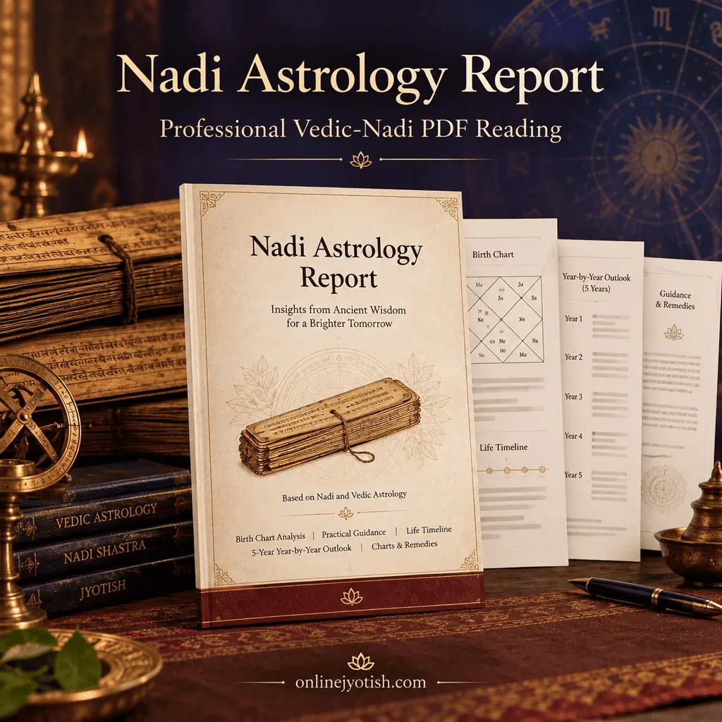 Nadi Astrology Report PDF preview