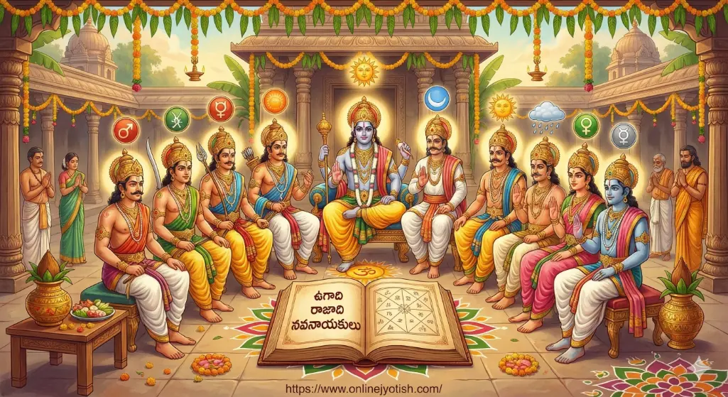 పరాభవ నామ సంవత్సర రాజాది నవ నాయకులు