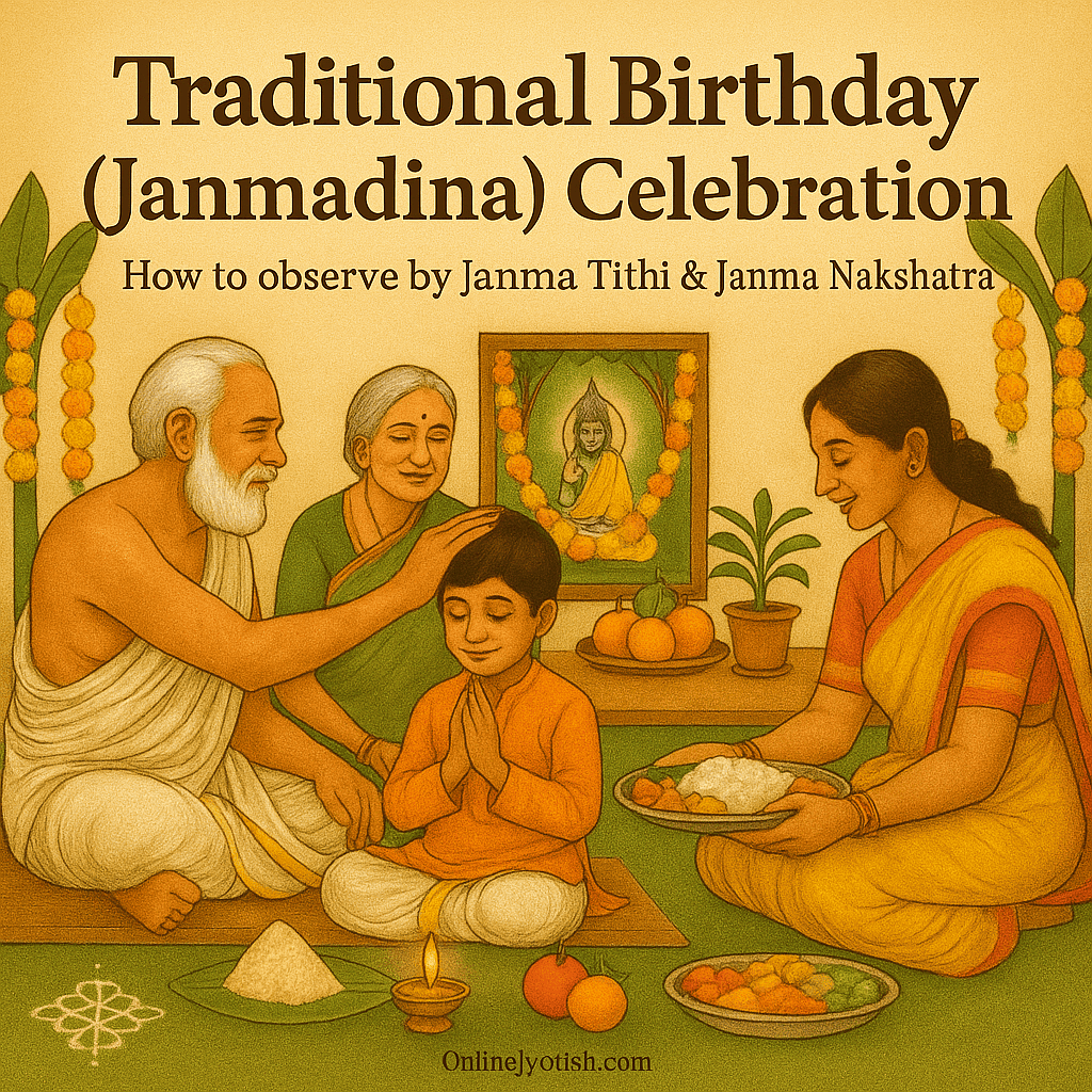 Traditional Birthday (Janmadina) 
