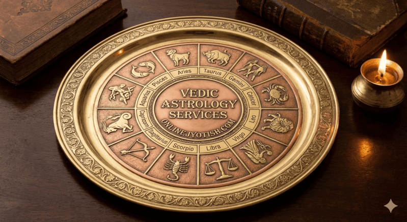 A colorful representation of the 12 Zodiac signs in a circular chart